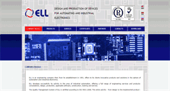 Desktop Screenshot of ell-bg.com